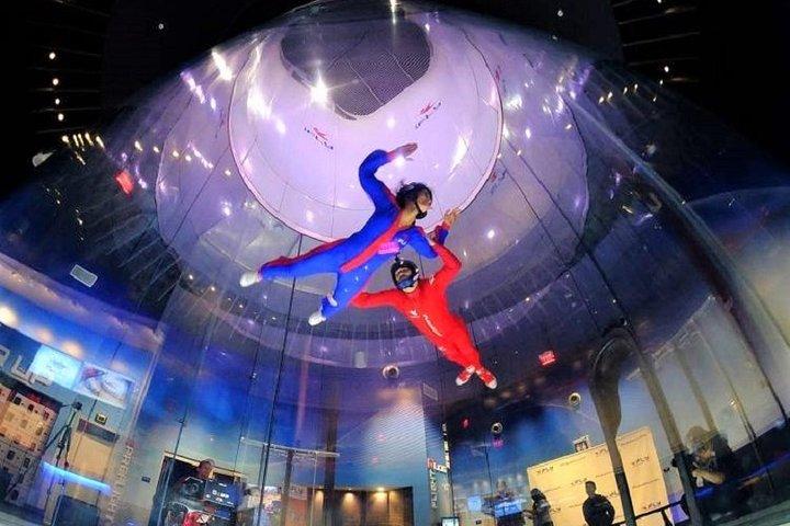 Atlanta Indoor Skydiving Experience with 2 Flights & Personalized Certificate