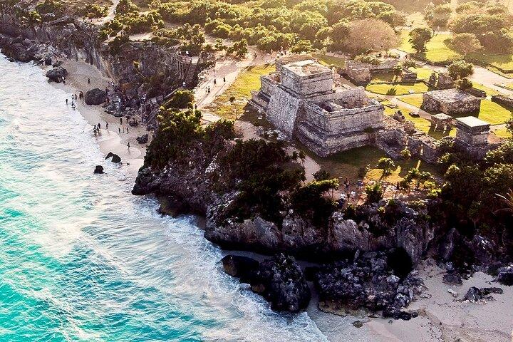 4 Places, 1 day: Tulum, Coba, Cenote & Playa del Carmen
