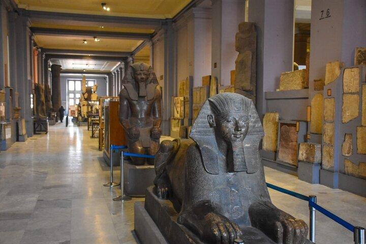 Day Tour to Giza pyramids, Sphinx including Camel Ride and The Egyptian Museum