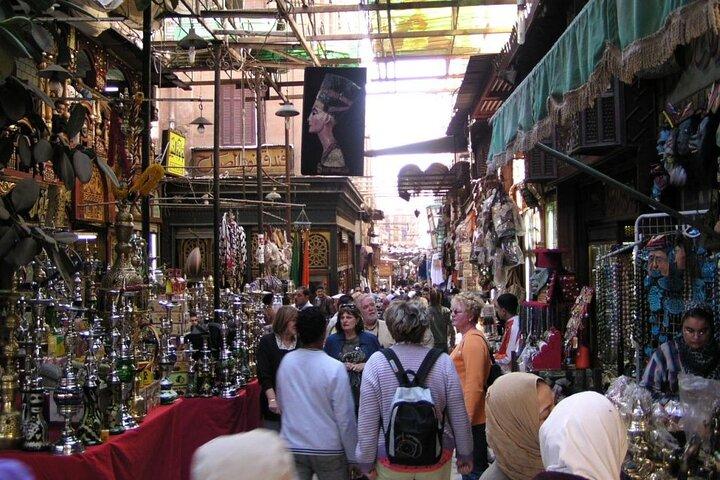Grand Egyptian Museum, Giza pyramids, and Bazaar Layover tour