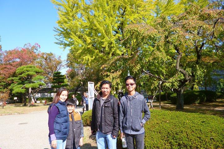 Osaka Castle and a visit to the longest shopping street in Japan