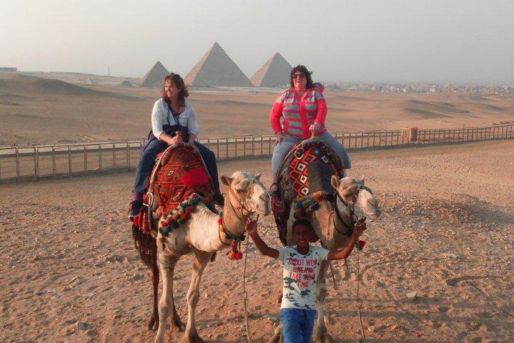 Camel Ride Sunsite around the Giza Pyramids Desert