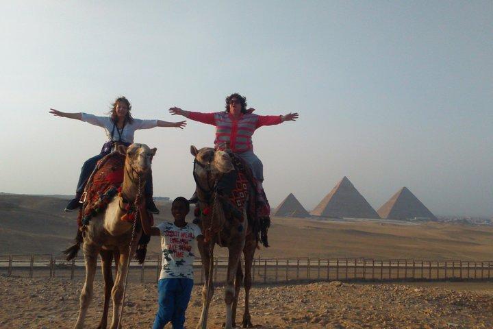 Camel Ride Sunsite around the Giza Pyramids Desert