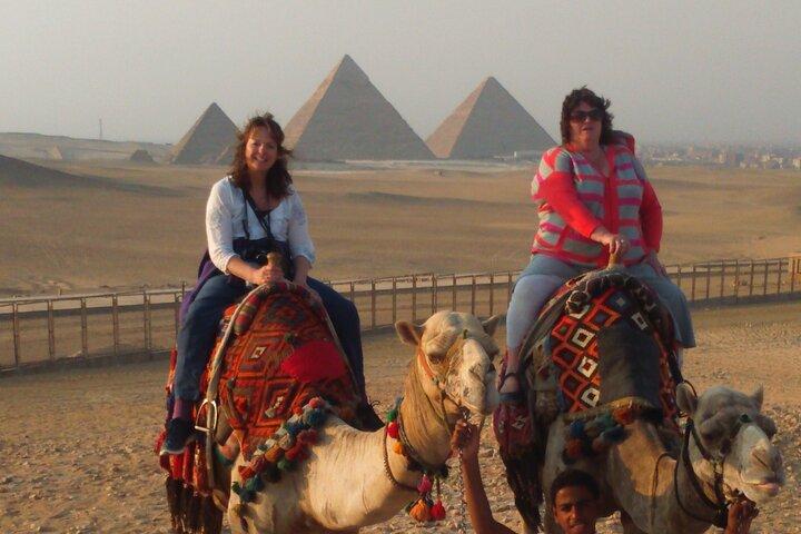Camel Ride Sunsite around the Giza Pyramids Desert