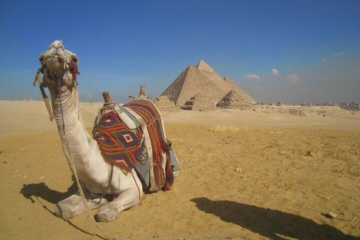 Private Full Day Tour to Giza Pyramids, Sphinx & Valley Temple Included ATV Ride