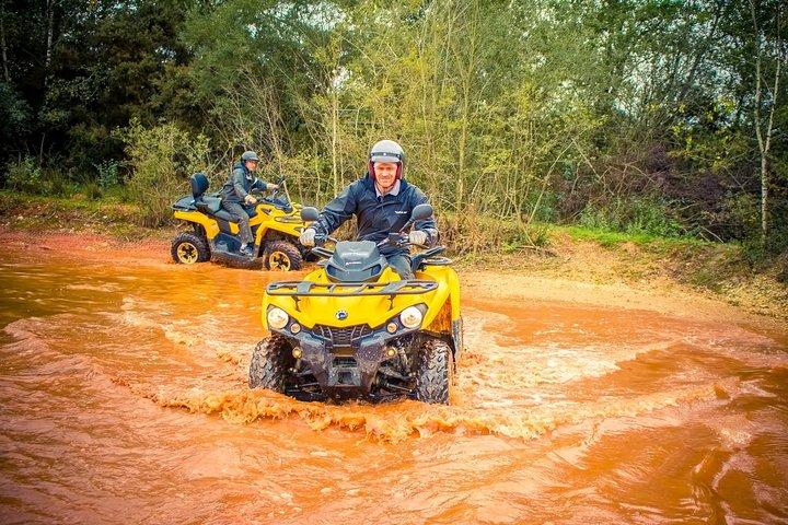 One hour quad ride between Nantes and La Baule