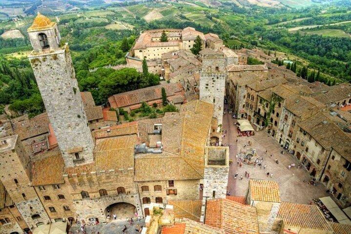 Florence to San Gimignano and Siena Tour