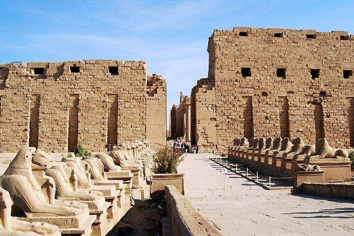 Private Layover Tour From Luxor Airport to Luxor East and West Banks With Lunch