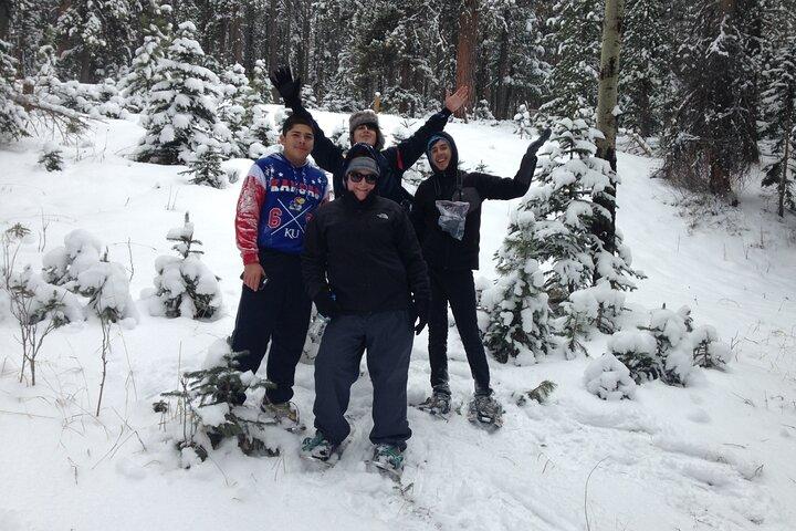 Snowshoeing Adventure in the Rocky Mountains Close to Denver