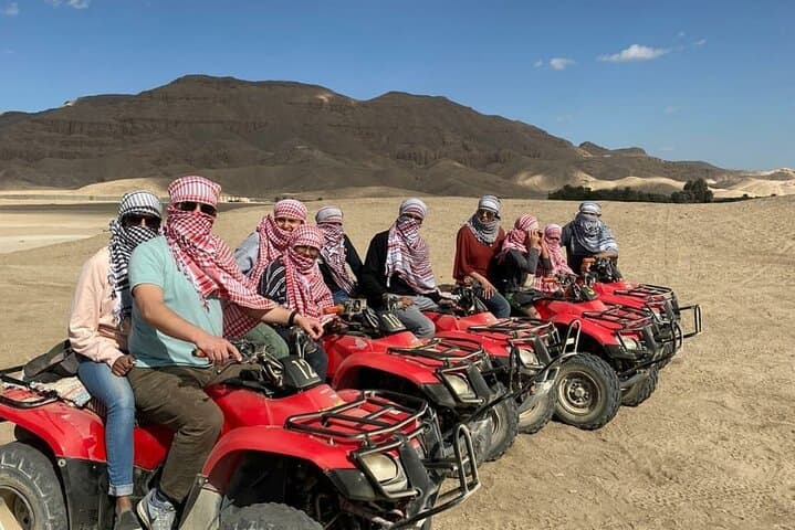Morning Quad Bike Desert Safari Tour From Luxor Hotel or Nile Cruise