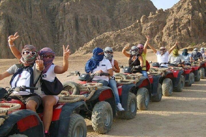 Morning Quad Bike Desert Safari Tour From Luxor Hotel or Nile Cruise