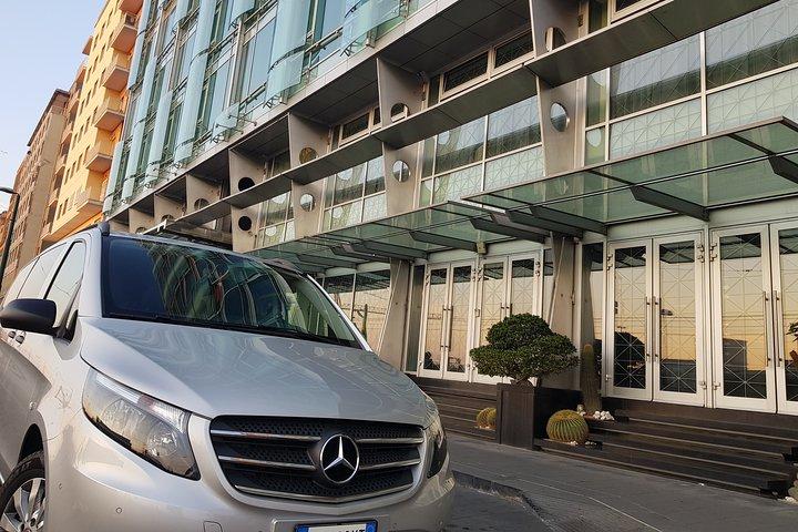 Transfer from Naples to Sorrento with stop in Pompeii 2hours