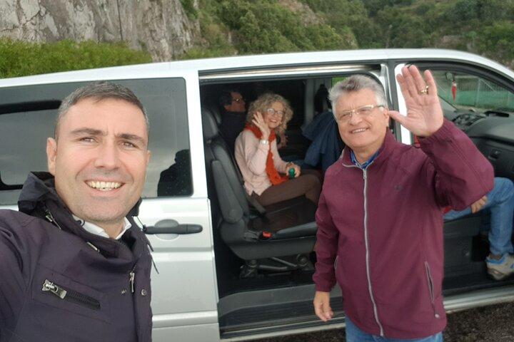 Transfer from Naples to Sorrento with stop in Pompeii 2hours