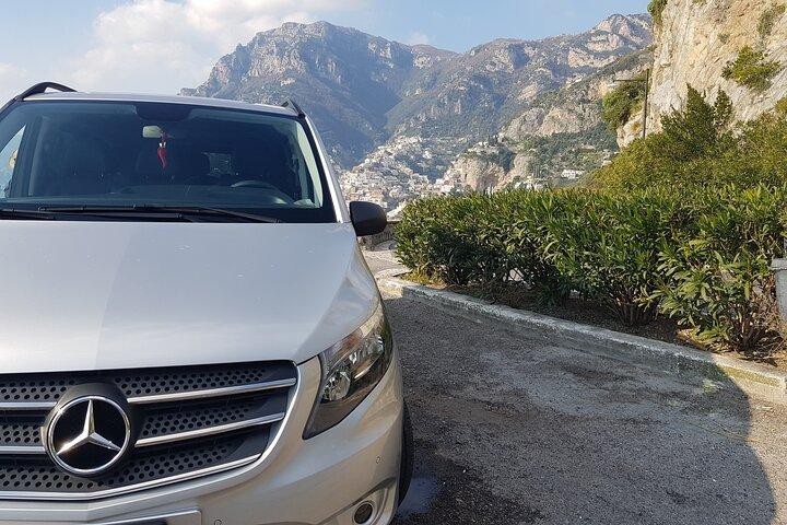 Transfer from Naples to Sorrento with stop in Pompeii 2hours
