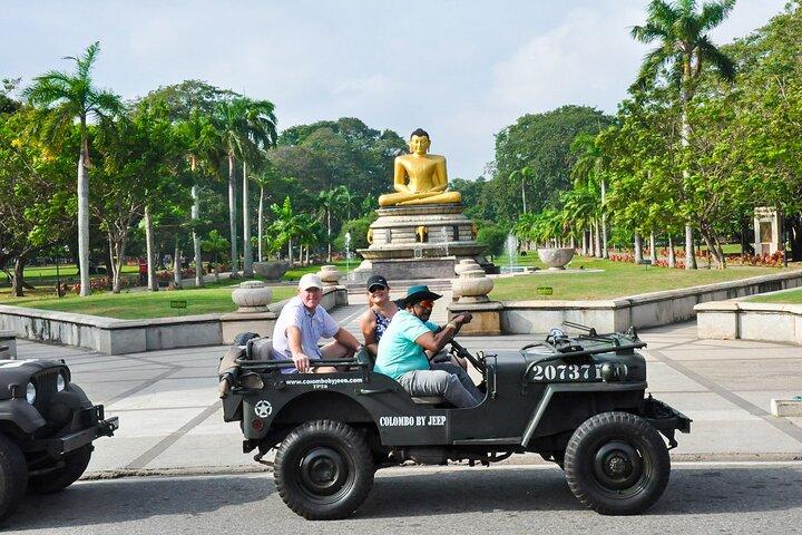 Colombo City Tour by War Jeep from Colombo Seaport