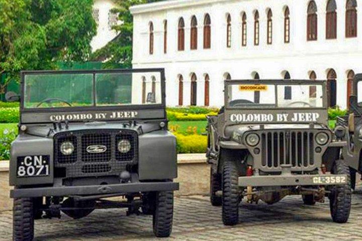 Colombo City Tour by War Jeep from Colombo Seaport