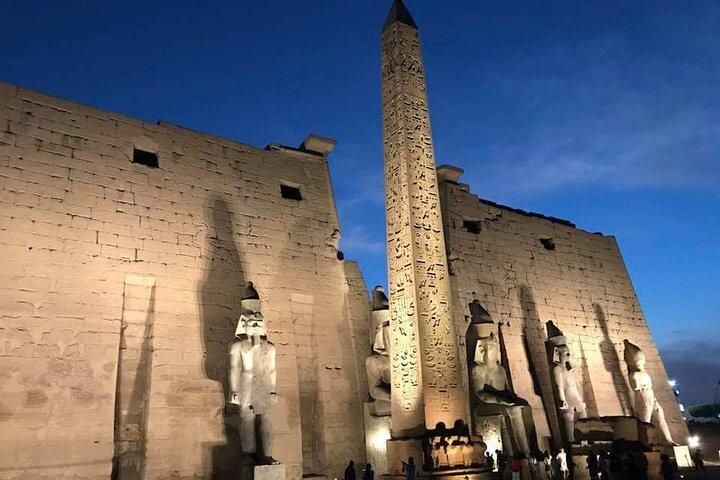 Private guided Day Tour to Luxor from Cairo by Flight.