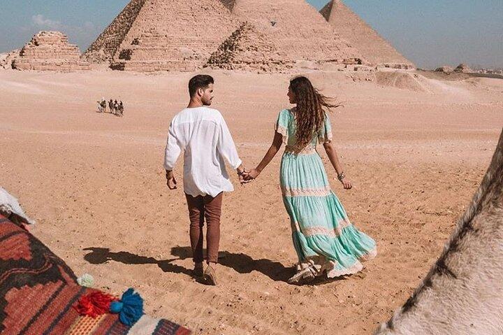 From Luxor: Day Tour To Cairo Landmarks By First Class Train