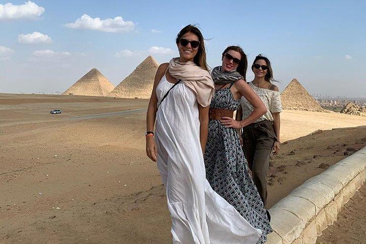 9 Hours Full-Day Tour from Cairo: Giza Pyramids, Memphis, Sakkara & Dahshur