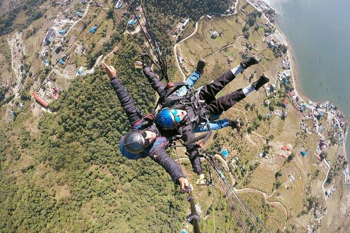 Paragliding in Pokhara