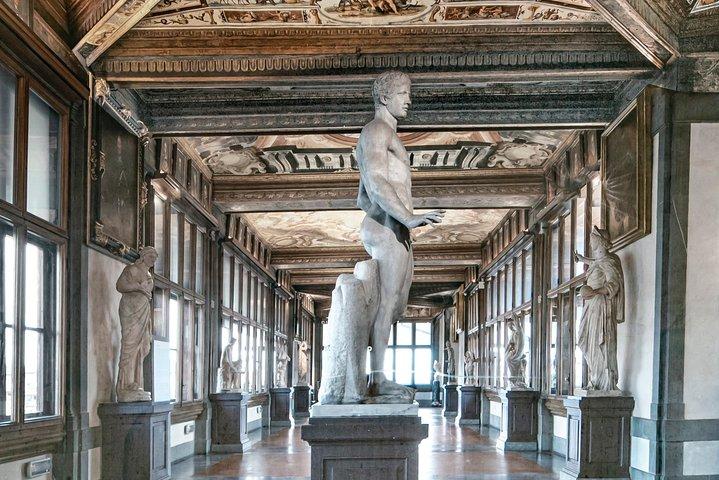 Florence Uffizi Gallery Private Tour & Hotel walking Pickup