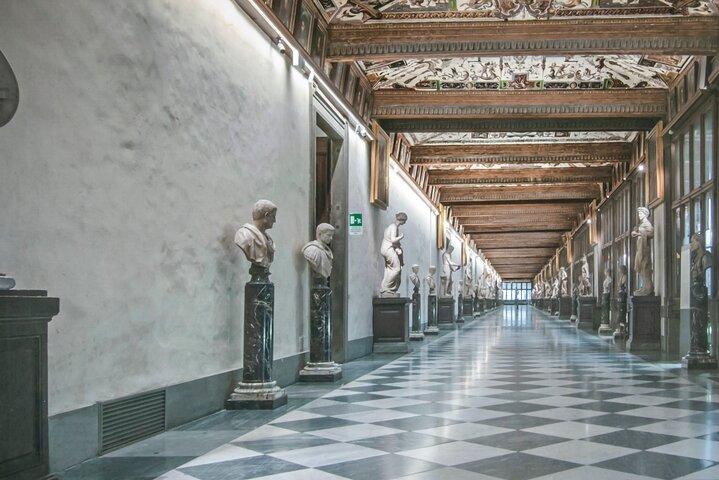 Florence Uffizi Gallery Private Tour & Hotel walking Pickup