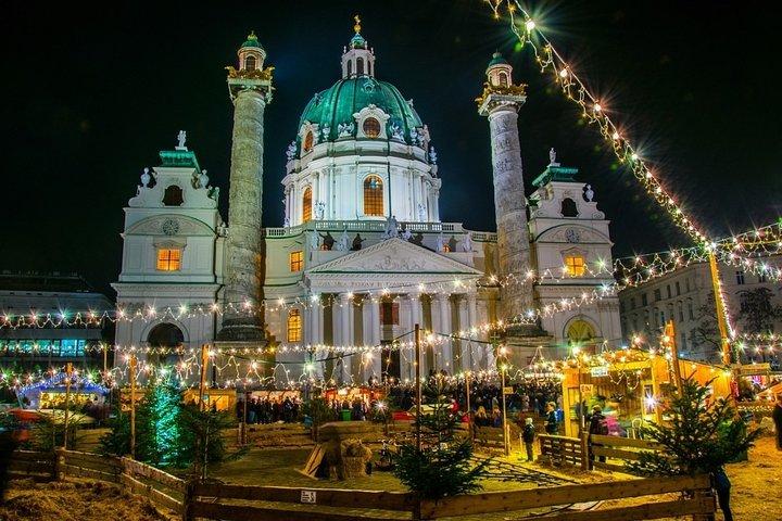 Full Day Private Vienna Christmas Market tour from Budapest with lunch