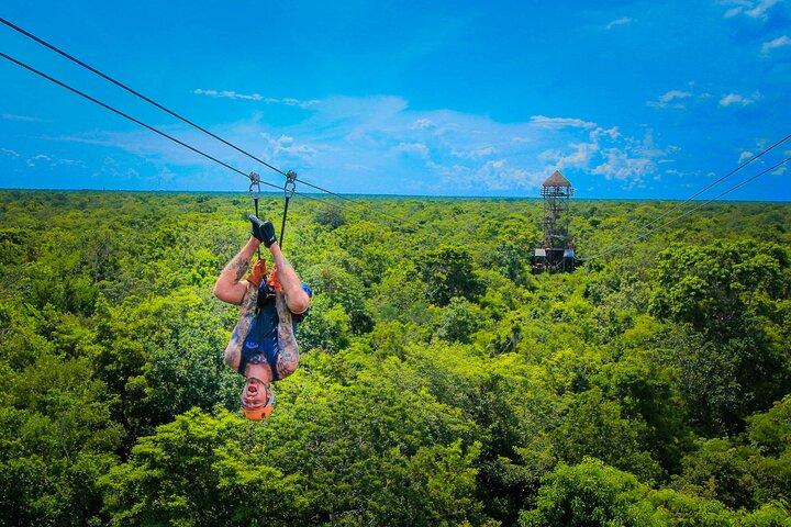 All-terrain, ZipLine Circuit and Cave Snorkel from Cancun