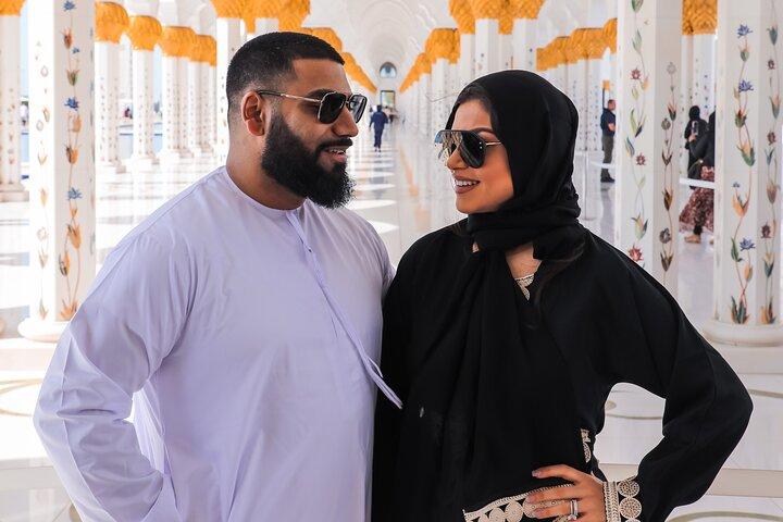 From Dubai To Abu Dhabi: Royal Palace, Grand Mosque &Etihad Tower