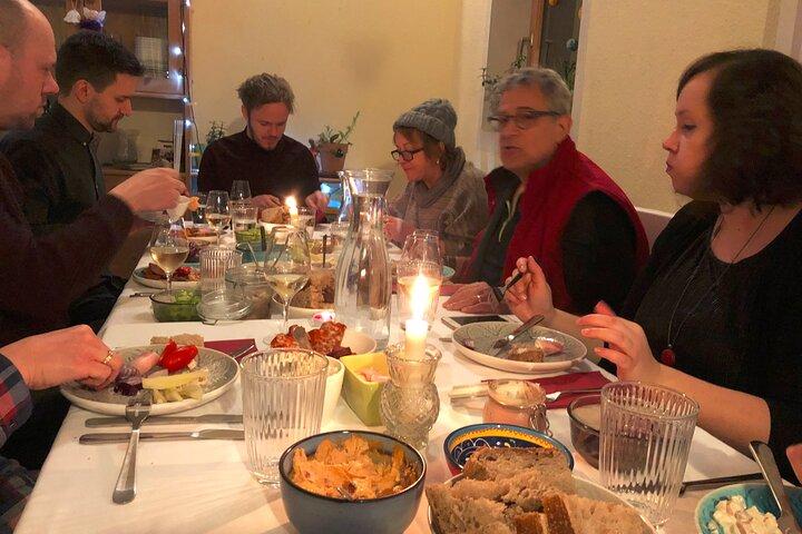 Traditional Hungarian Grandma's Dinner in Budapest