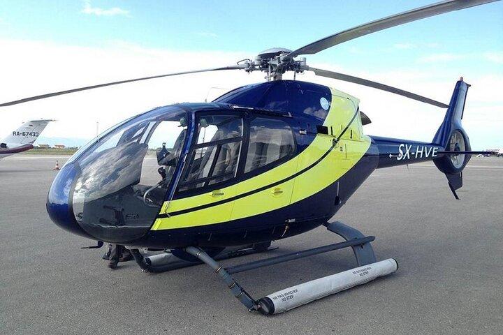 Private Helicopter Transfer from Spetses to Athens
