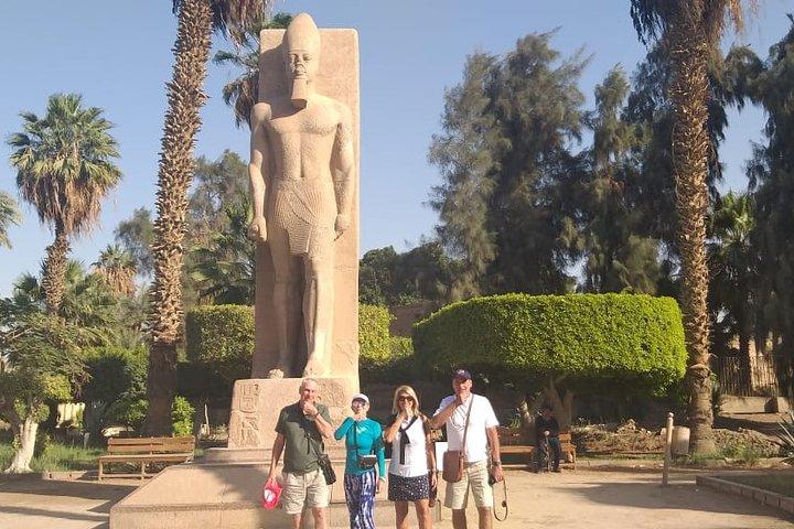 Saqqara,Memphis& Khan El Khalili Bazaar Private Day Tour