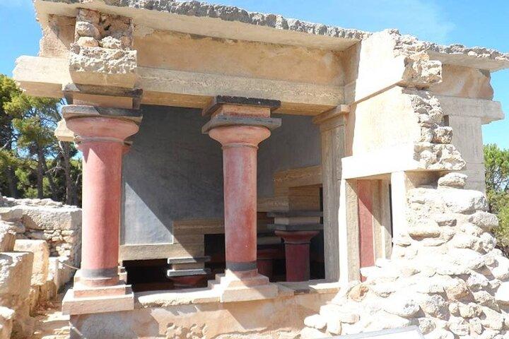 Full-Day Knossos and Heraklion Tour from Chania and Rethymno