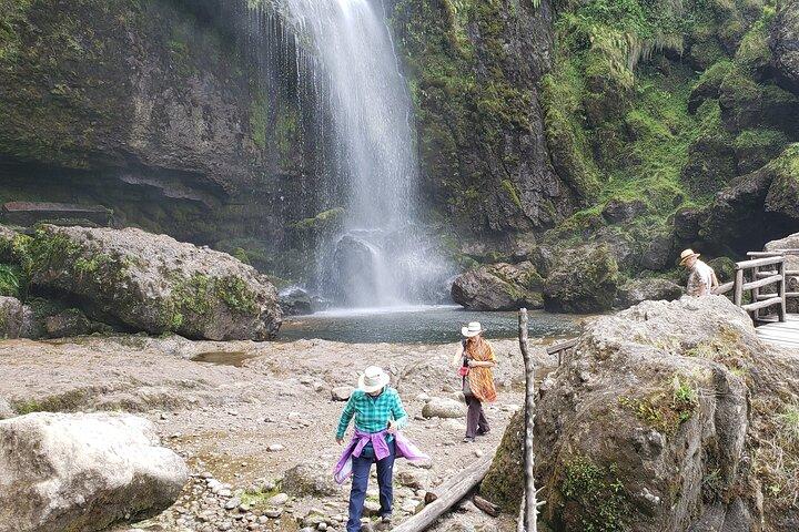 Giron Waterfall and Busa Lake