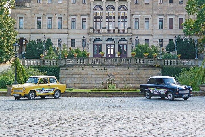 Dresden Live-Guided Self-Drive Trabi Safari City XXL Tour 2h15min