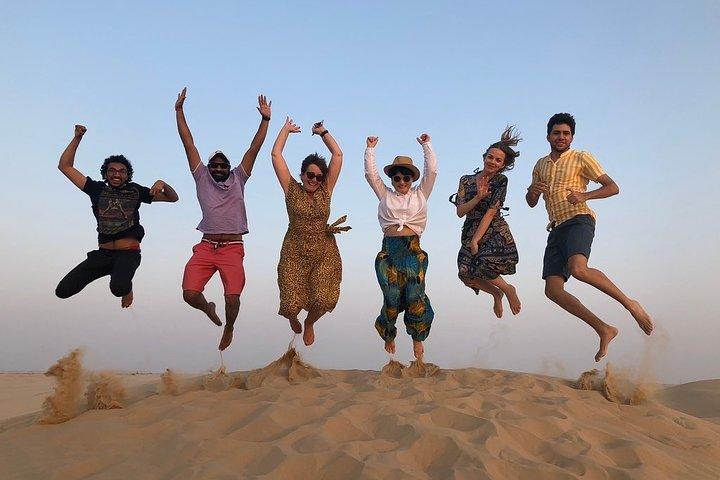 Abu Dhabi Desert Safari with BBQ Dinner & Shows
