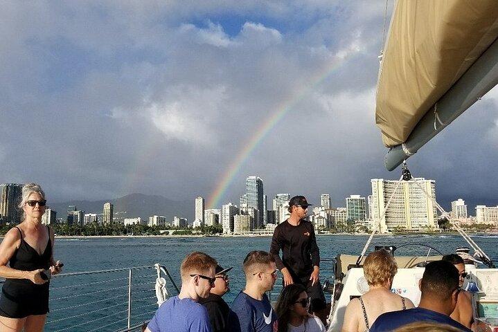 Waikiki: Sunset Cruise from Beach & Cocktail Open Bar | Oahu