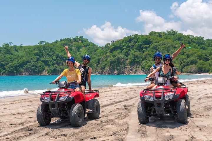 3 Hour ATV Secluded Beach Tour from Tamarindo, Flamingo, Conchal & Grande