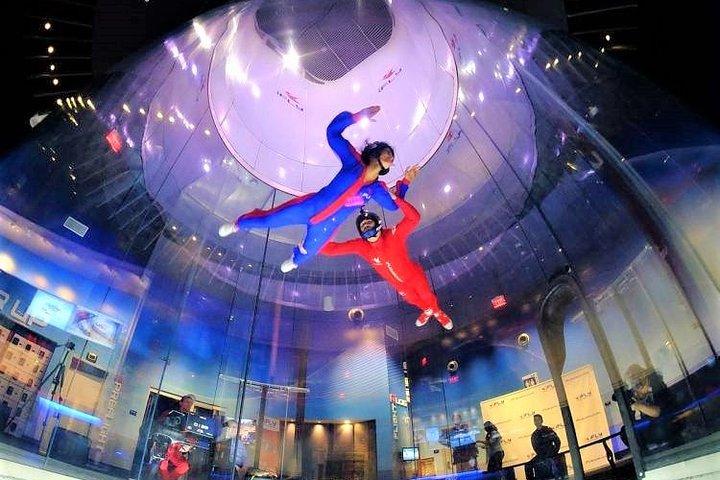 Baltimore Indoor Skydiving Experience with 2 Flights & Personalized Certificate