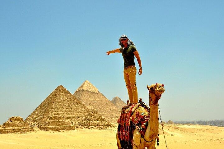 Cairo Giza and Luxor in Two Days in including Domestic flight