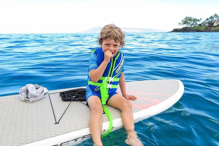 Private Beginner Paddleboard 101 Lesson: Makena Landing!
