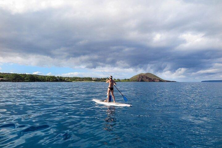 Private Beginner Paddleboard 101 Lesson: Makena Landing!