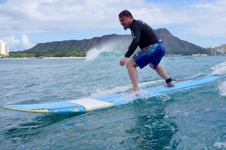1.5-Hour Semi Private Surfing Lesson in Honolulu