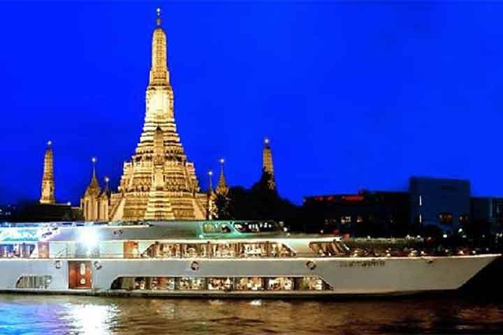 Grand Pearl Bangkok Dinner Cruise with & Hotel Transfer
