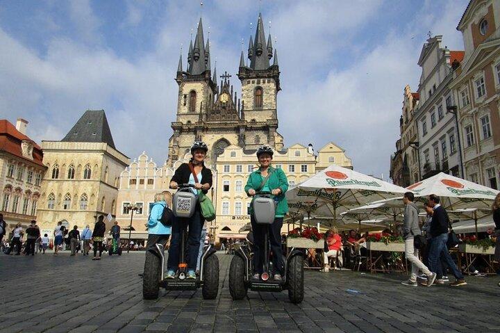 ️ Segway Fun Tour of Prague to Castle and Strahov Monastery viewpoint & Brewery