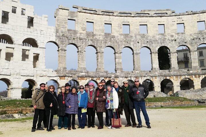 Private Walking Tour in Pula Amphitheatre