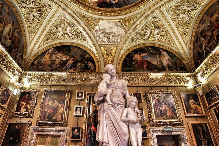 Palatine and Modern Art Gallery at the Pitti Palace in Florence