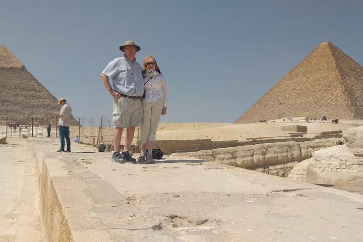 Half Day to Giza Pyramids with camel ride including lunch