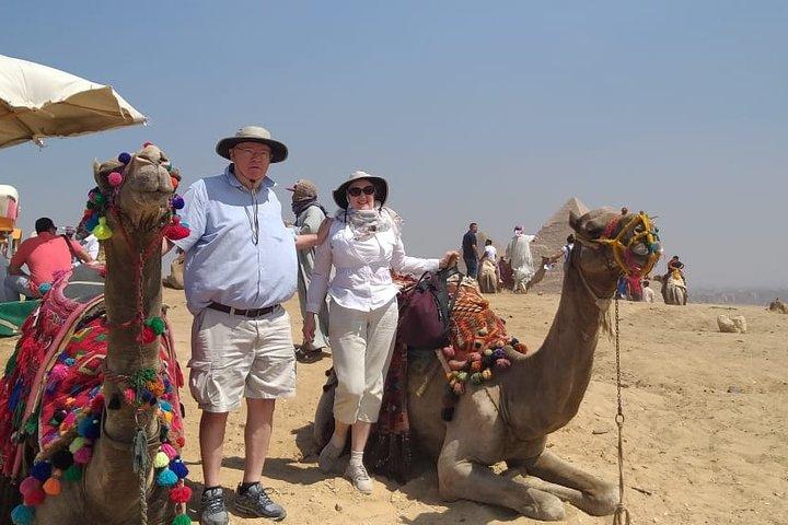 Half Day to Giza Pyramids with camel ride including lunch