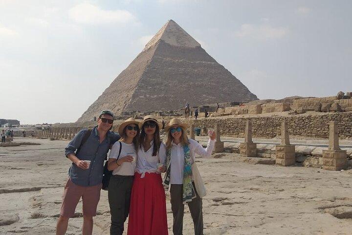 Half Day to Giza Pyramids with camel ride including lunch